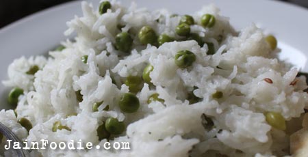 Green Peas Pulao